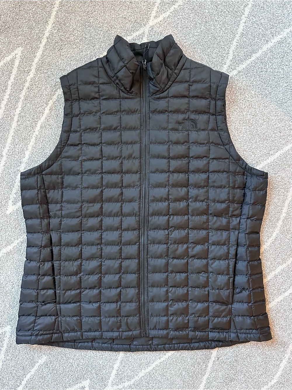 North Face Black Quilted Lightweight Puffer Vest